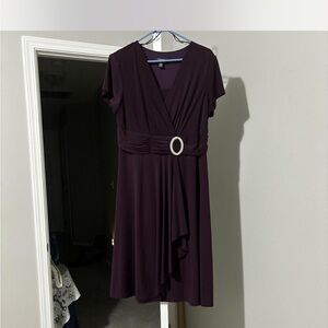 Elegant Purple Dress